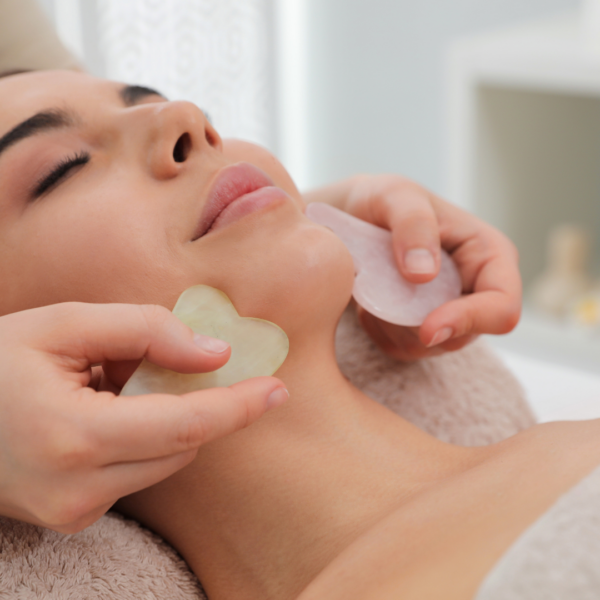 Gua Sha hjerte/ RosenQuatz - Image 4